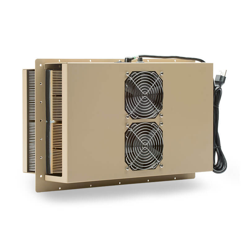 ThermoTEC™ 145 Series - 1500 BTU Military Grade Thermoelectric Air Conditioner - Front View, Left Side