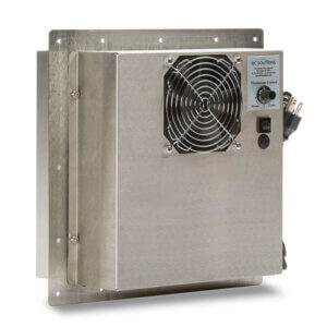 ThermoTEC™ 141 Series - 800 BTU Thermoelectric Air Conditioner - Rear View, Left Side