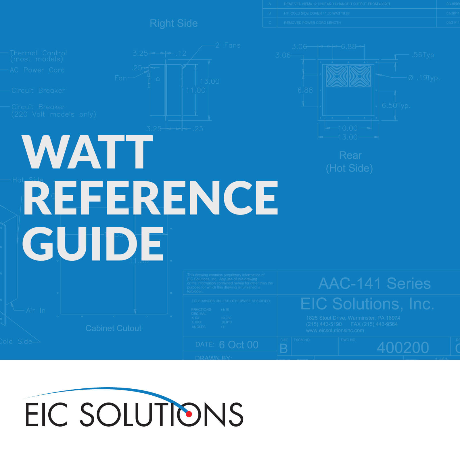 Watt Reference Guide graphic