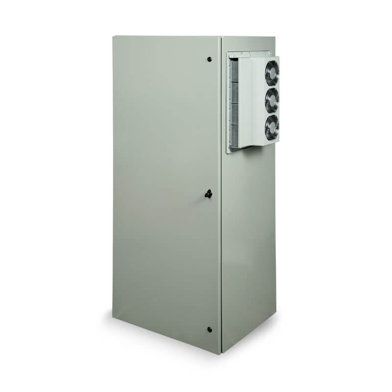 rotector™ Wall-mount Series Enclosure - 72" x 30" x 16" w/ 3200 BTU Thermoelectric AC