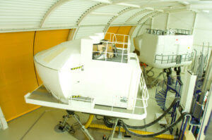 Military Flight Simulator For Pilot Training Utilizes EIC Thermoelectric Cooling System