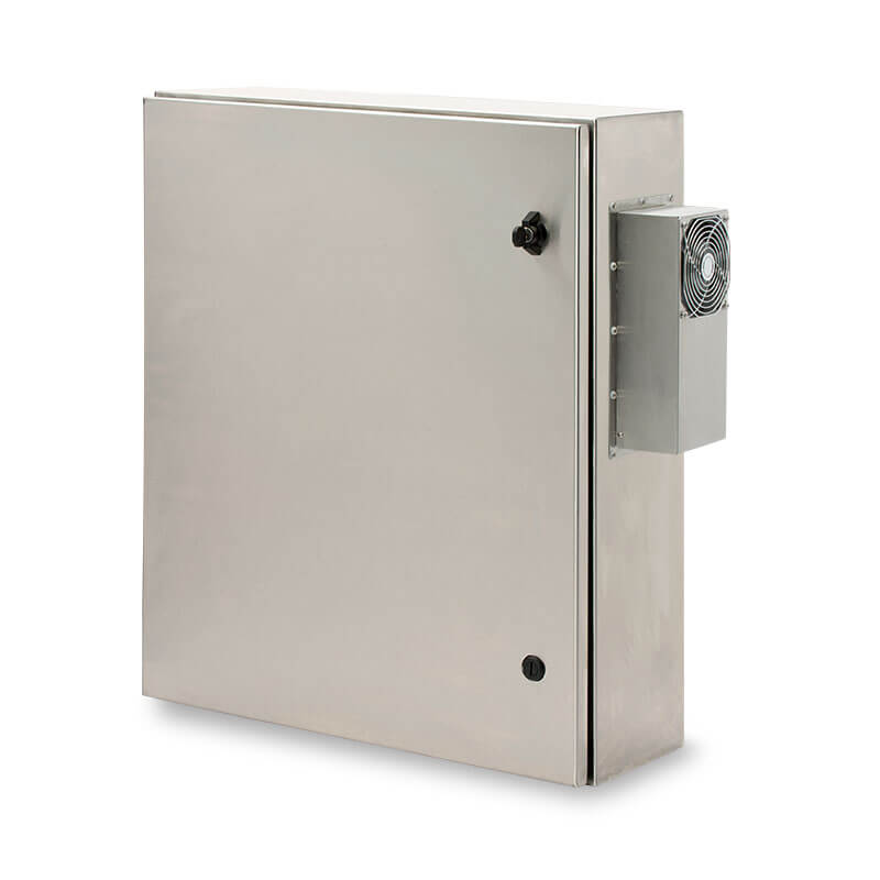 Protector™ Wall-mount Series Enclosure - 30" x 24" x 8" w/ 400 BTU Thermoelectric AC